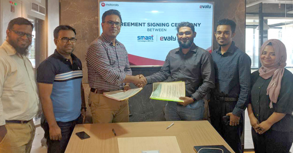 ইভ্যালিতে পাওয়া যাবে মটোরোলা স্মার্টফোন Smart techno & evaly agrrement