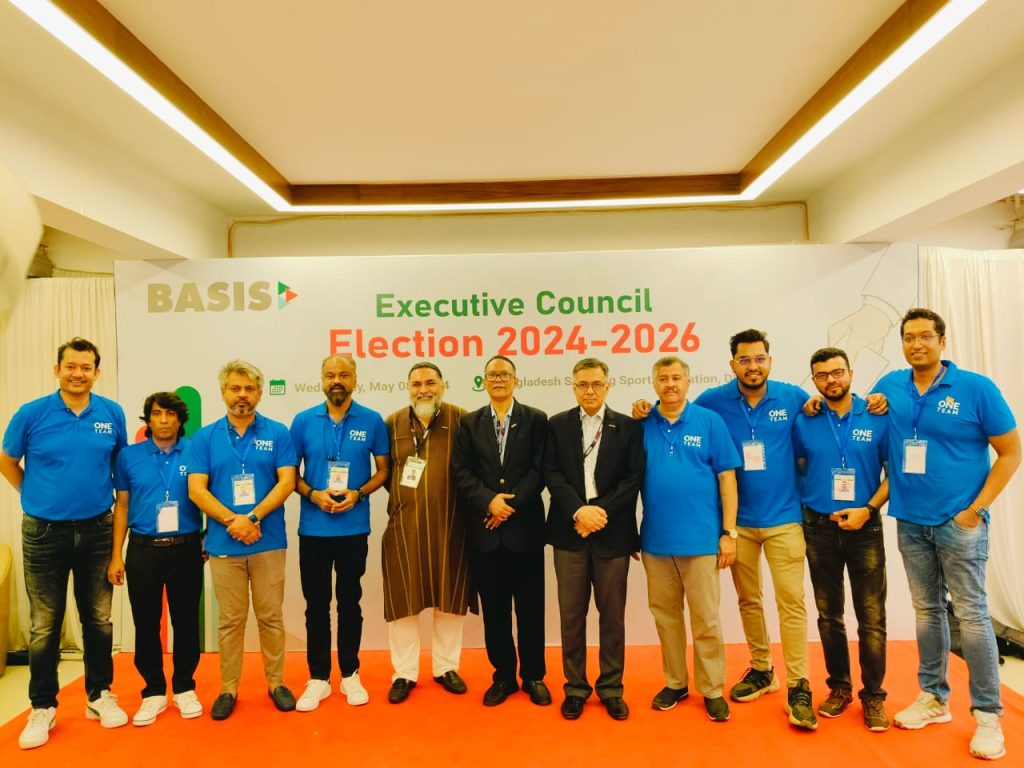 বেসিস নির্বাচনে আবারও বিজয়ী রাসেল টি আহমেদের প্যানেল