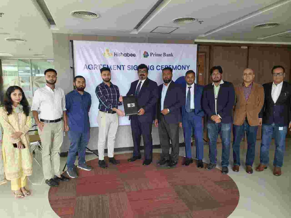 রিটেইল ব্যাংকিং সেবাকে আরও সহজ করতে স্ট্যার্টআপ হিসাবীর সাথে প্রাইম ব্যাংক এর সমঝোতা স্মারক সই